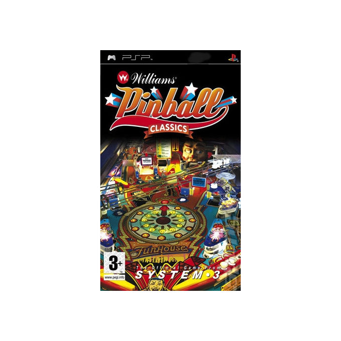 System 3, Williams Pinball Classics, PSP, PlayStation Portatile