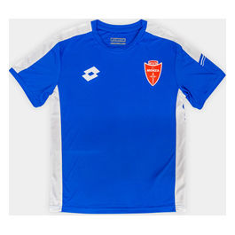 T-shirt allenamento blu Junior a quadretti Taglia L / 13-14 anni