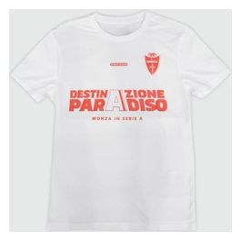 T-shirt Bianca  JUNIOR celebrativa: DESTINAZIONE PARADISO Taglia L