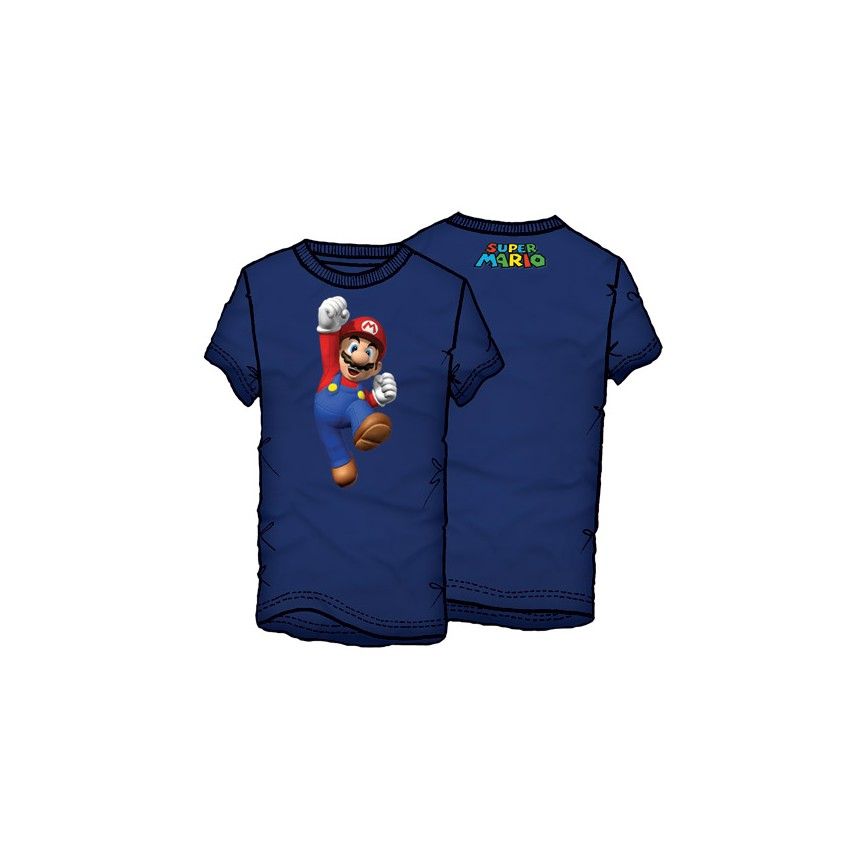 T-Shirt Super Mario Jumping