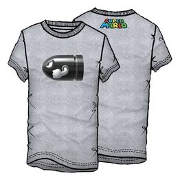 T-Shirt Super Mario Proiettile Tg. S 
