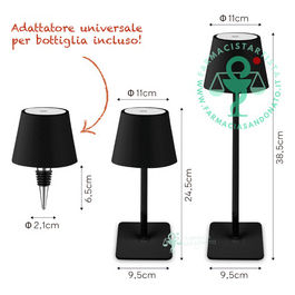The Steel Lampada 3in1 Nera