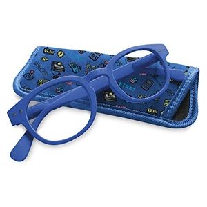 T-Vedo Digital Protection Junior Occhiali per Bambini Neutri per PC Tablet Smartphone e Gaming Filtro Luce Blu Colore Blu