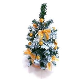 Albero di Natale Oro con Luci