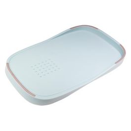 Tagliere Doppio Uso in Plastica Azzurro