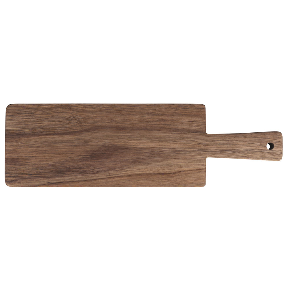 Tagliere con manico in legno di acacia Woody