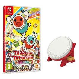 Taiko No Tatsujin: Drum 'N' Fun + Drum Set Tatacon Edition Bundle Nintendo Switch