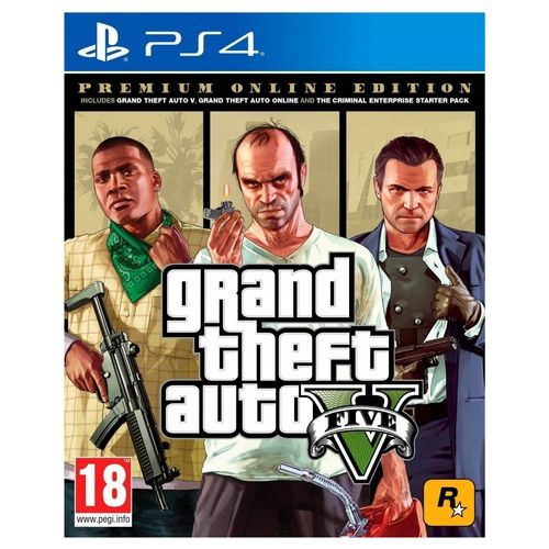 Take 2 Grand Theft Auto V Premium Edition per Playstation 4