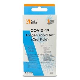 Tampone Test Rapido per l'antigene Salivare COVID-19 (Fluido orale) 1Pz