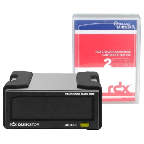 Tandberg Kit Dispositivo Esterno Rdx Usb3+ Autoalimentato con Cartuccia Backup 2Tb