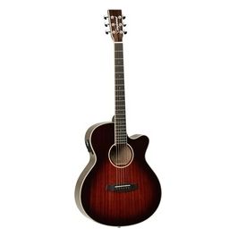 Chitarra Acustica TW4E AVB Winterleaf Autumn Vintage Burst con suono ricco e corpo in mogano
