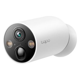 Tapo C425 Telecamera WiFi Esterno Senza Fili 2K 4MP con Base Magnetica Batteria 10000mAh Allarme con Rilevamento Movimento IP66 Audio Bidirezionale Visione Notturna a Colori Nessun Hub Richiesto
