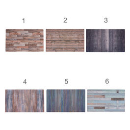 Tappeto cucina 50x120 cm, effetto legno, fondo antiscivolo