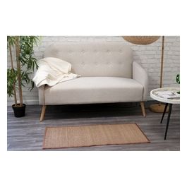 Tappeto intrecciato in bamboo 55x150 cm fondo antiscivolo