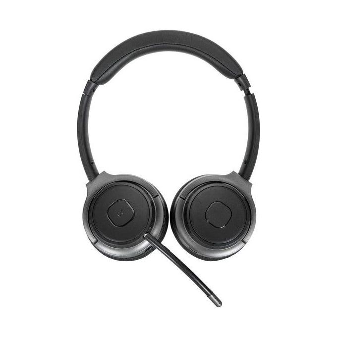 Targus AEH104GL Cuffie Wireless On Ear con Microfono Bluetooth 5.0 USB tipo C AUX autonomia 16h colore Nero