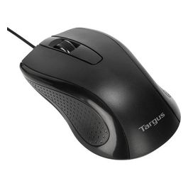 Targus Full-Size Mouse Antimicrobico Ottica Cablato USB Nero