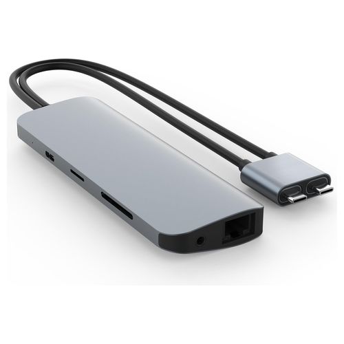 Targus Hiper Drive Hub Usb-C Viper 10 in 2 per Macbook Chromebook e Pc - Grigio