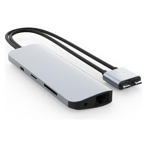 Targus Hiper Drive Hub Usb-C Viper 10 in 2 per Macbook Chromebook e Pc - Silver/Argento