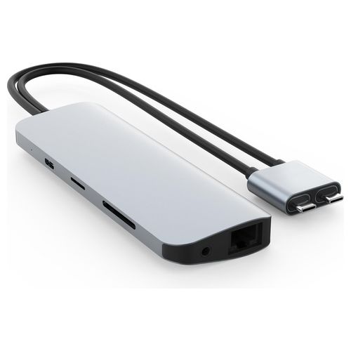 Targus Hiper Drive Hub Usb-C Viper 10 in 2 per Macbook Chromebook e Pc - Silver/Argento