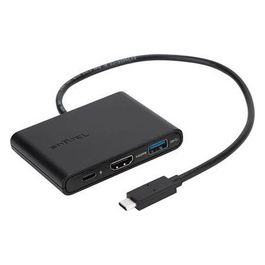 Replicatore di Porte e Docking Station per Notebook Cablato Usb 3.2 Gen 1 Type-C Nero
