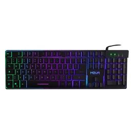 Tastiera Gaming Noua Yelena Semi-meccanica Retroilluminazione Rgb 105 Tasti (12 Multimediali) Layout It