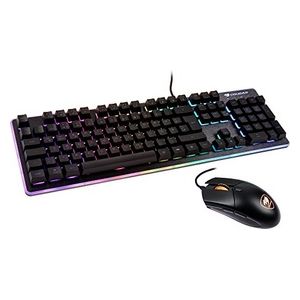 TASTIERA GAMING WIRED DESKTOP DEATHFIRE EX GEAR COMBO 7-LED-COLOR USB ITA-LAYOUT - COUGAR