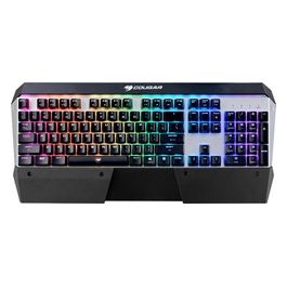 TASTIERA GAMING WIRED MECCANICA ATTACK X3 RGB CHERRY-SWITCH ALLUMINUM USB US-LAYOUT - COUGAR