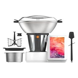 Mycook Next Robot da Cucina 2000W 3.75 Litri Vaporiera 5 Litri Connessione Wi-Fi Bianco