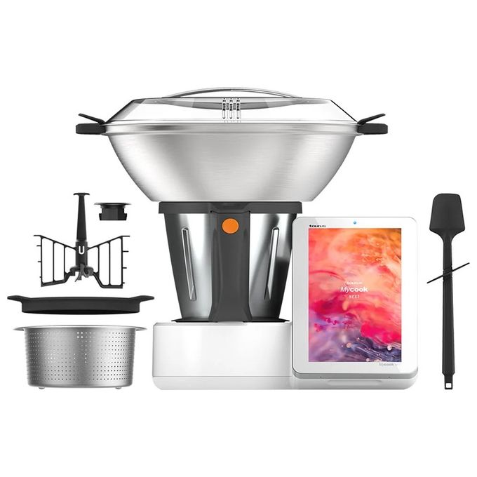 Image of Taurus Mycook Next Robot da Cucina 2000W 3.75 Litri Vaporiera 5 Litri Connessione Wi-Fi Bianco