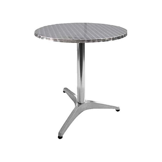 Tavolo Bar Alu Round 60Xh70Cm