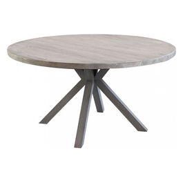 Tavolo Malesia 140 in Legno Per Arredo Giardino e Spazi Esterni Resistente e di Alta Qualità per Uso Esterno