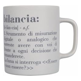 Tazza colazione 325 ml in bone China, Victionary Zodiaco Bilancia