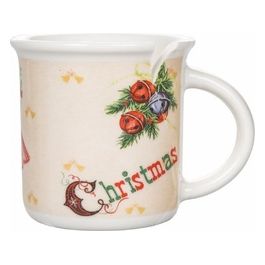 Tazzina caffe' 90 ml in new bone china, Miss Daisy XMas