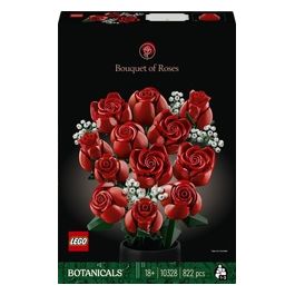 Icons 10328 Bouquet di Rose, Set Fiori Finti per Adulti, Decorazione Casa, Idea Regalo per Lei o Lui, Collezione Botanica