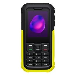 3189 Rugged Phone 4G Impermeabile resistente agli urti IP68 17 giorni autonomia Tasto SOS Torcia LED Dual Sim Giallo