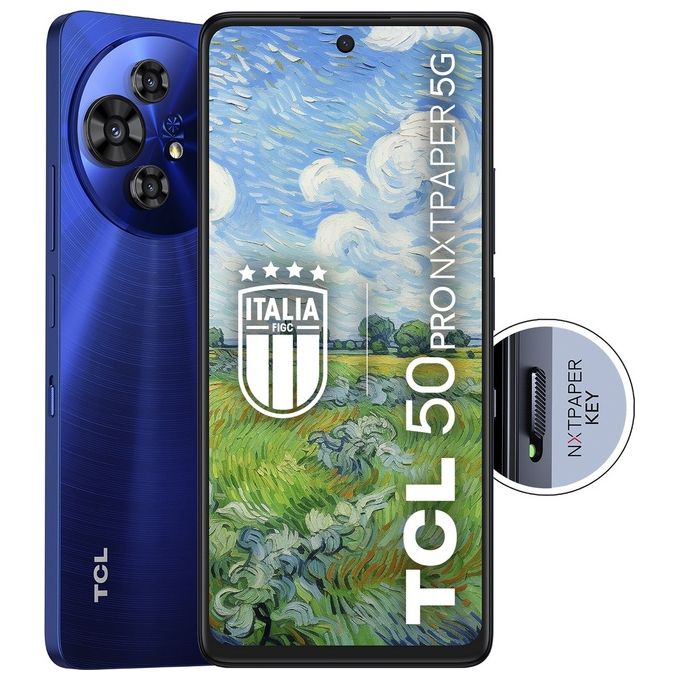 Image of TCL 50 Pro Nxtpaper 5G 8Gb 512Gb 6.78'' 120Hz Dual Sim Midnight Blue