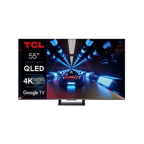 Tcl 55C731 Tv Led 55'' Qled Ultra Hd 4k Hdr Smart Tv Android Tv Nero