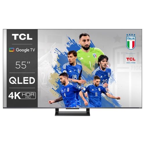 TCL 55C735 Serie C73 QLED 55 Pollici 144Hz FreeSync Premium Google TV 2022