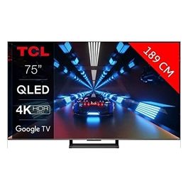 Tcl 75C731 Tv Led 75" Qled Ultra Hd 4k Hdr Smart Tv Android Tv Nero