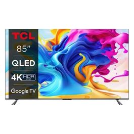 TCL 85C644 Tv QLed 85" Ultra Hd 4K Smart Tv Android Tv Nero