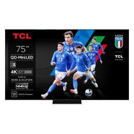 C79K Smart TV 75" 4K QD-Mini LED Google TV Dolby Vision IQ e Dolby Atmos