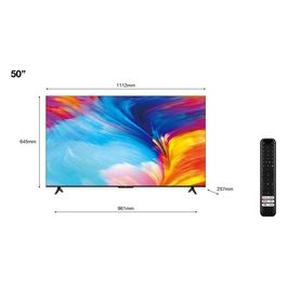 TCL P63 Series 50P635 Tv Led 50" 4K Ultra Hd Smart Tv Wi-Fi Nero