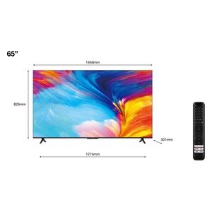 TCL TV Led 4k 65P635 65 pollici 4K HDR Smart Tv Android Wi-Fi Dolby Audio