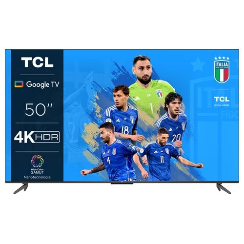 TCL P73 Series 50P735 Tv Led 50" 4K Ultra Hd Smart Tv Wi-Fi Nero