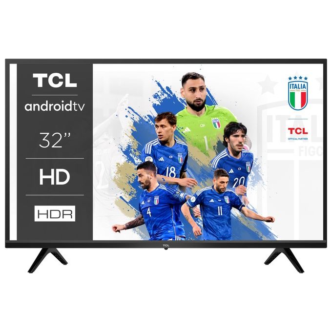 TCL S52 Series 32S5200 Tv Led 32" Hd Smart Tv Wi-Fi Nero