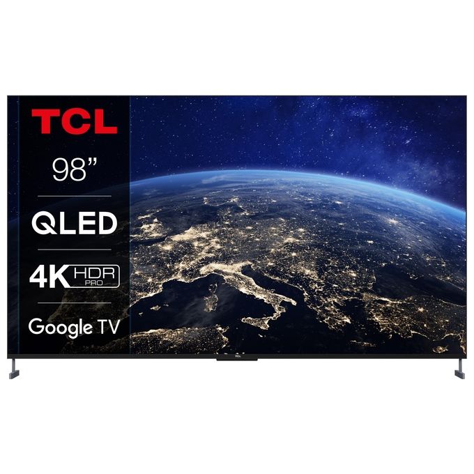 TCL Serie C73 Tv QLED 98" 98C735 Audio Onkyo 2.1 Google TV 2022