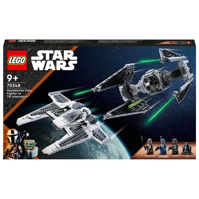 LEGO Star Wars Fang Fighter Mandaloriano vs TIE Interceptor