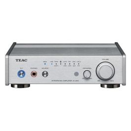 AI-303-S Amplificatore Stereo Hi-Res USB DAC con Tecnologia Hypex Ncore Bluetooth e HDMI Decodifica MQA Completa Argento