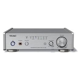 Teac AI-303-S Amplificatore Stereo Hi-Res USB DAC con Tecnologia Hypex Ncore Bluetooth e HDMI Decodifica MQA Completa Argento