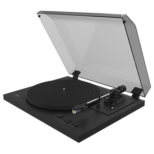 TN-175-B Giradischi a cinghia completamente automatico 33 45 rpm Preamplificatore Phono MM Audio-Technica AT3600L colore Nero
